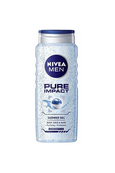 NIVEA SHOWER GEL 500ML MEN PURE IMPACT