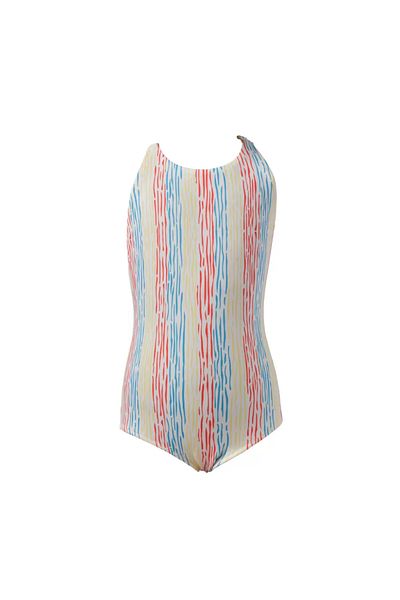 Lo easywear PURPUR SWIMSUIT - stripy