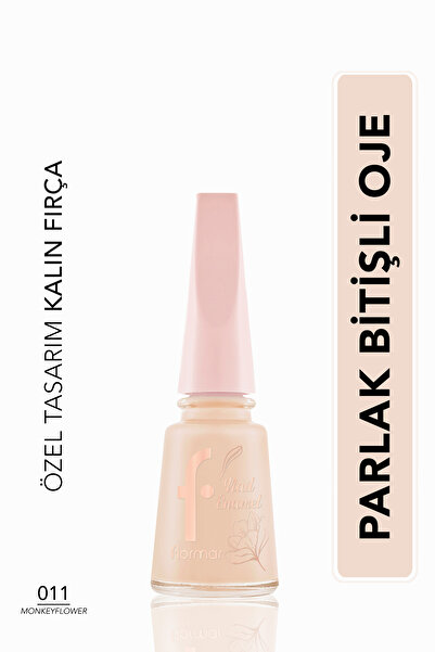Flormar Blossom Yoğun Pigmentli & Uzun Süre Kalıcı Parlak Bitişli Oje