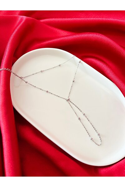 Butik Top Zincirli Silver Çelik Şahmeran