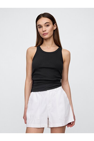 GAP Kadın Siyah Halter Yaka Atlet