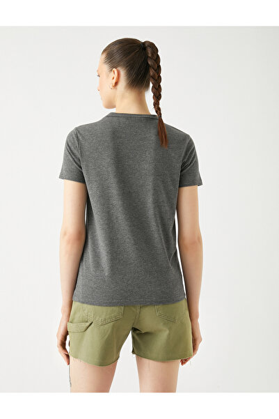 Koton Oversize tričko s krátkým rukávem