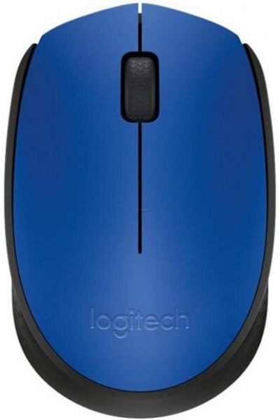 logitech Mouse Wireless Logitech M171, USB, 1000 DPI (Albastru)