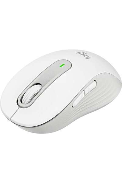 logitech Mouse Wireless Logitech Signature M650, USB, 4000 dpi (Alb)