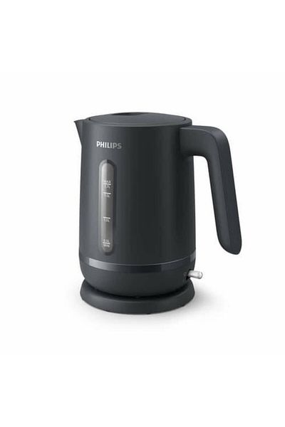 Philips Fierbator electric Philips HD9314/90, 1,7 l, Plastic, Indicator luminos (Gri)