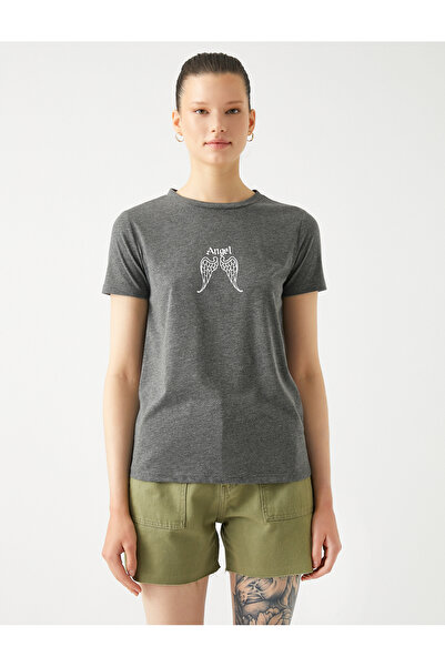 Koton Oversize tričko s krátkým rukávem