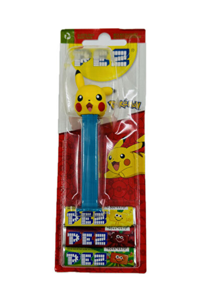 Pez Dispenser Pokemon Şekerleme Oyuncak Adam Yedek Şeker Paket İthal şekerleme