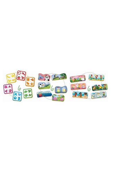 EDUCA Puzzle 3 in 1 Baby Set 18123