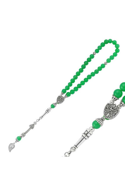 Caseras مسبحة من حجر الأفينتورين المعدني الطبيعي CSR2182094