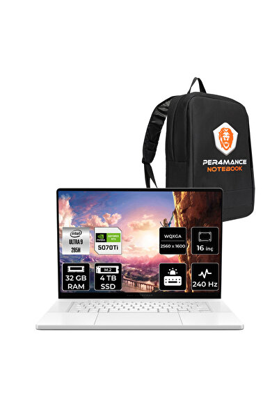 ASUS ROG Zephyrus G16 Ultra 9 285H32GB 4TB SSD RTX5070Ti/12GB 240Hz 16'' 2.5K...
