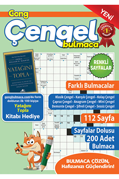 Maxi Yayıncılık Çengel Bulmaca 019