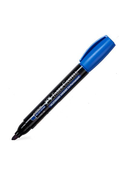 Faber Castell Permanent Marker Blue Chisel Tip Multimark Winner 54 Faber-Castell