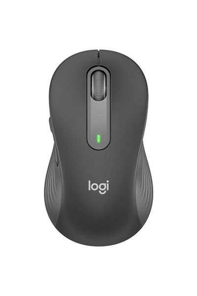 logitech Mouse Wireless Logitech Signature M650 L, Bluetooth/USB (Gri)