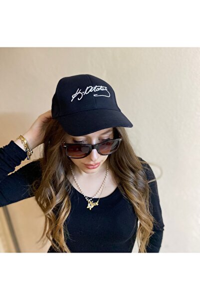 sema aksesuar 23 Απριλίου Μαύρο καπέλο Unisex Ataturk - Πίσω μέρος ρυθμιζόμενο