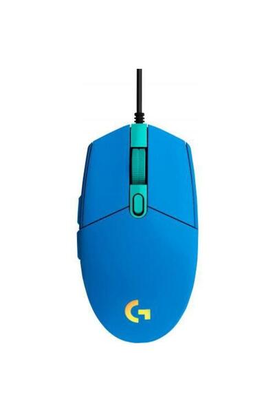 logitech Mouse Gaming Logitech G203 LightSync, iluminat RGB, USB (Albastru)