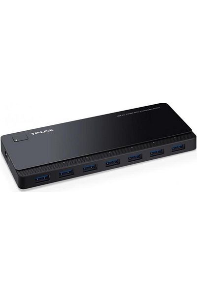TP-LINK HUB USB TP-Link UH720, 7 porturi USB 3.0 + 2 porturi incarcare telefoane/tablete