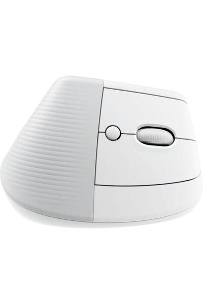 logitech Mouse Wireless Logitech Lift for Mac, Vertical Ergonomic, Bluetooth, Alb