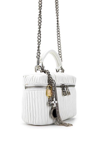 Tamer Tanca Women's Vegan White Shoulder Bag