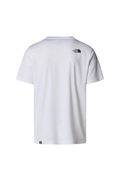 THE NORTH FACE Ανδρικό T-Shirt SS FINE NF0A8A6MFN41 Λευκό-XXL