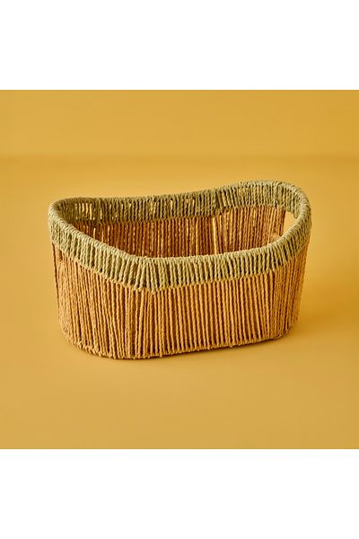 Bella Maison Καλάθι Nila Πράσινο (30x20x15 cm)