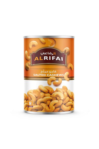 Al Rifai Salted Cashews (Tin) 500 gms