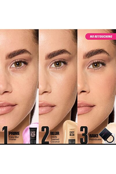 Huda Beauty هدى بيوتي كريم اساس ايزي بلور توستد كوكونت 240n