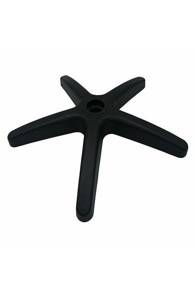 Depox Bază pentru scaun executiv, plastic, negru, 48 cm