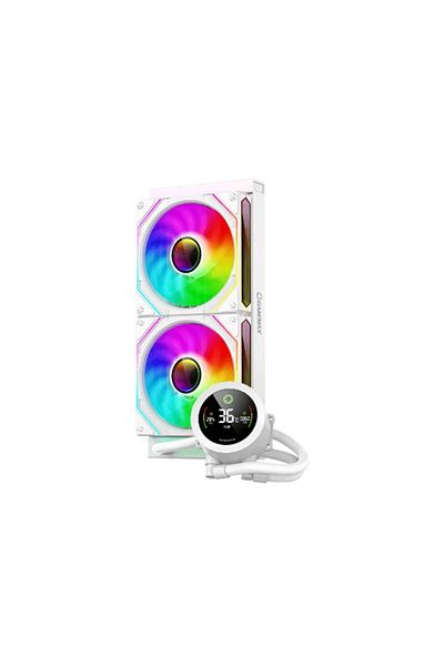 GAMEMAX Cooler CPU Gamemax Iceburg 240 Digital, 1800rpm (Alb)
