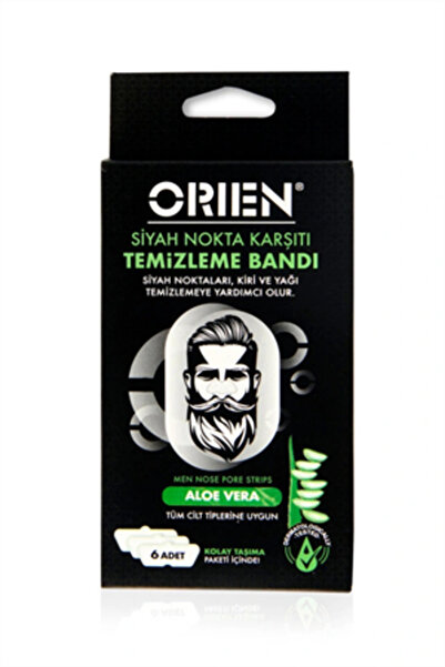 Trade Bazaar Erkeklere Özel Siyah Nokta Karşıtı Temizleme Bandı 6'lı