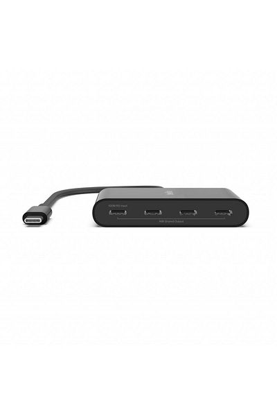 Belkin Belkin AVC018btBK USB Hub, USB-C to 4 USB-C Ports, 10 Gbps (Black)
