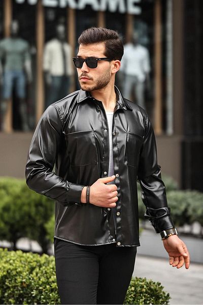 Fk class Men's Leather Jacket