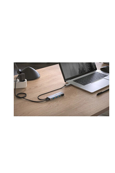 Hama Hub USB Hama 200138, USB 3.2 (Gri)