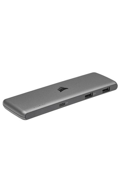 Corsair Hub USB Corsair USB100 cu 7 porturi USB-C/USB-A (Gri)