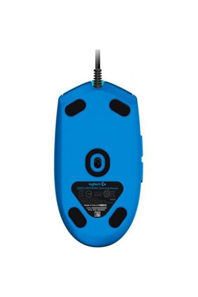 logitech Mouse Gaming Logitech G203 LightSync, iluminat RGB, USB (Albastru)