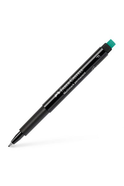 Faber Castell Permanent Marker Black F Multimark Faber-Castell