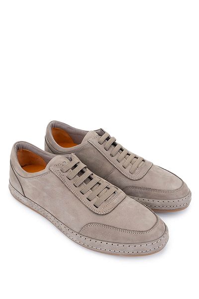 Tamer Tanca Men's Genuine Leather Mink Nubuck Sneakers & Sports Shoes
