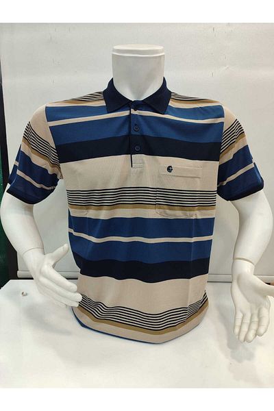 güncüoğlu ΑΝΔΡΙΚΟ T-SHIRT GÜNCÜOĞLU POLO ΚΡΕΑΤΟ ΚΛΑΣΙΚΟ ΚΟΜΜΑΤΙ ΜΕ ΤΣΕΠΕΣ