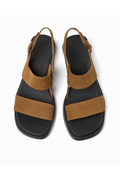 CAMPER Kadın Dana Sandalet - Kahverengi