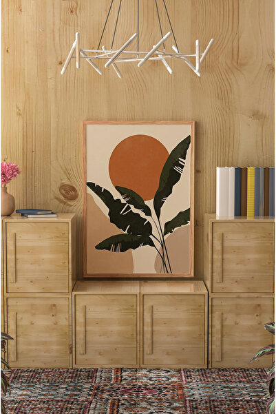 kutuTR Ahşap Çerçeveli Mdf Tek Tablo Ahşap Retro Tablo 2 (KENDİ TABLO SETİNİZ...