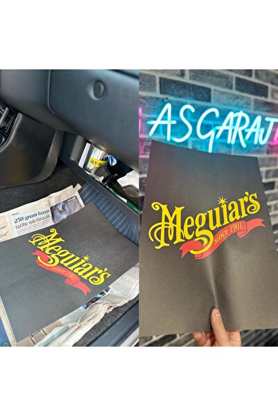 as garaj MEGUİARS 50'Lİ LÜKS YIRTILMAZ DEKOR PASPAS KAĞIDI