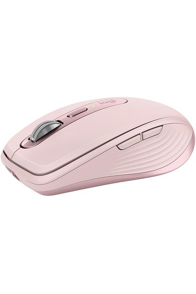 logitech Mouse Wireless Logitech MX Anywhere 3S, 2.4G Hz si Bluetooth, Silent, Scroll MagSpeed, Multidevice