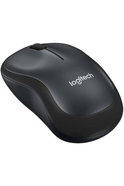 logitech Mouse optic fără fir Logitech M220 Silențios, USB, 1000 DPI (Gri)