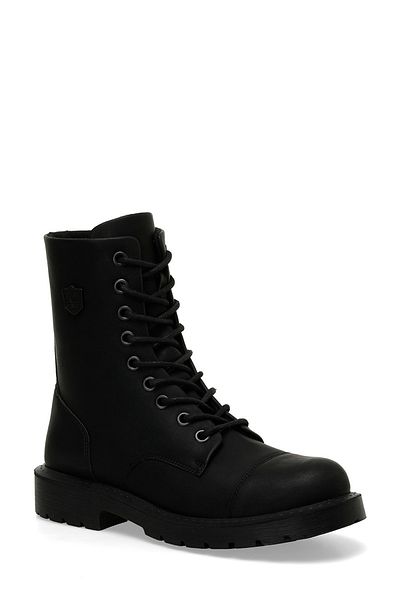 Kinetix Suarez 4Pr Black Men's Biker Boots
