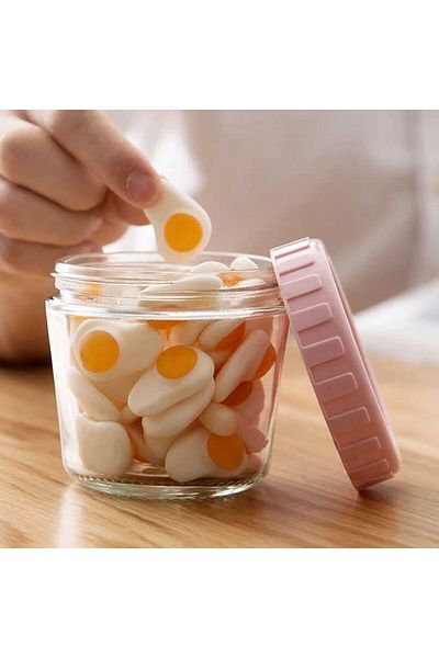 COOYA 6 Pack Condiment Containers with Lids,100ml for Lunch Box,BPA Free Condiment Cups,7.4x5.7x6.3cm
