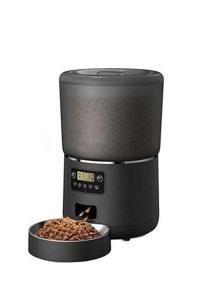 COOYA Automatic Pet Feeder, With Drinking Function, Easy to Clean, 22.9x19.4x19.4 Cm, For Dogs and Cats
