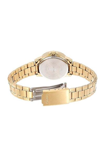 Casio Casio Analog Couple Watch with Gold Dial MTP/LTP-V004G-1BUDF