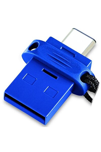 Verbatim Stick USB Verbatim Dual Drive, USB 3.0, USB Type-C, 32GB (Albastru)