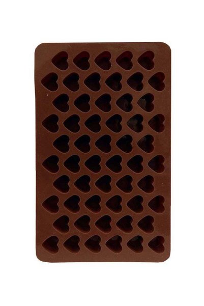 Generic Heart Multipurpose Bake Mold Brown 2x10x21centimeter