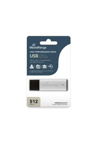 MediaRange Memorie USB MediaRange MR1904, 512GB, USB 3.0 (Argintiu)