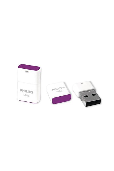 Philips Stick USB Philips Pico Edition FM64FD85B/00, 64 GB, USB 2.0 (violet)